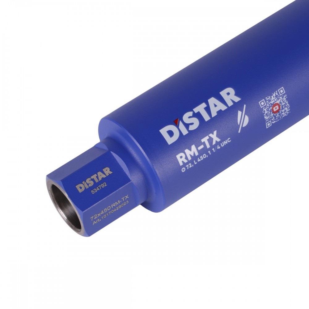 Свердло алмазне DDS-W 072x450-5x1 1/4 UNC DLD 072 RM-TX - фото 1 Свердло алмазне DDS-W 072x450-5x1 1/4 UNC DLD 072 RM-TX - фото 1