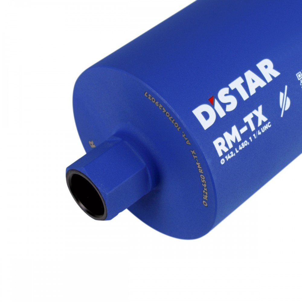 Свердло алмазне DDS-W 142x450-10x1 1/4 UNC DLD 142 RM-TX - фото 1 Свердло алмазне DDS-W 142x450-10x1 1/4 UNC DLD 142 RM-TX - фото 1