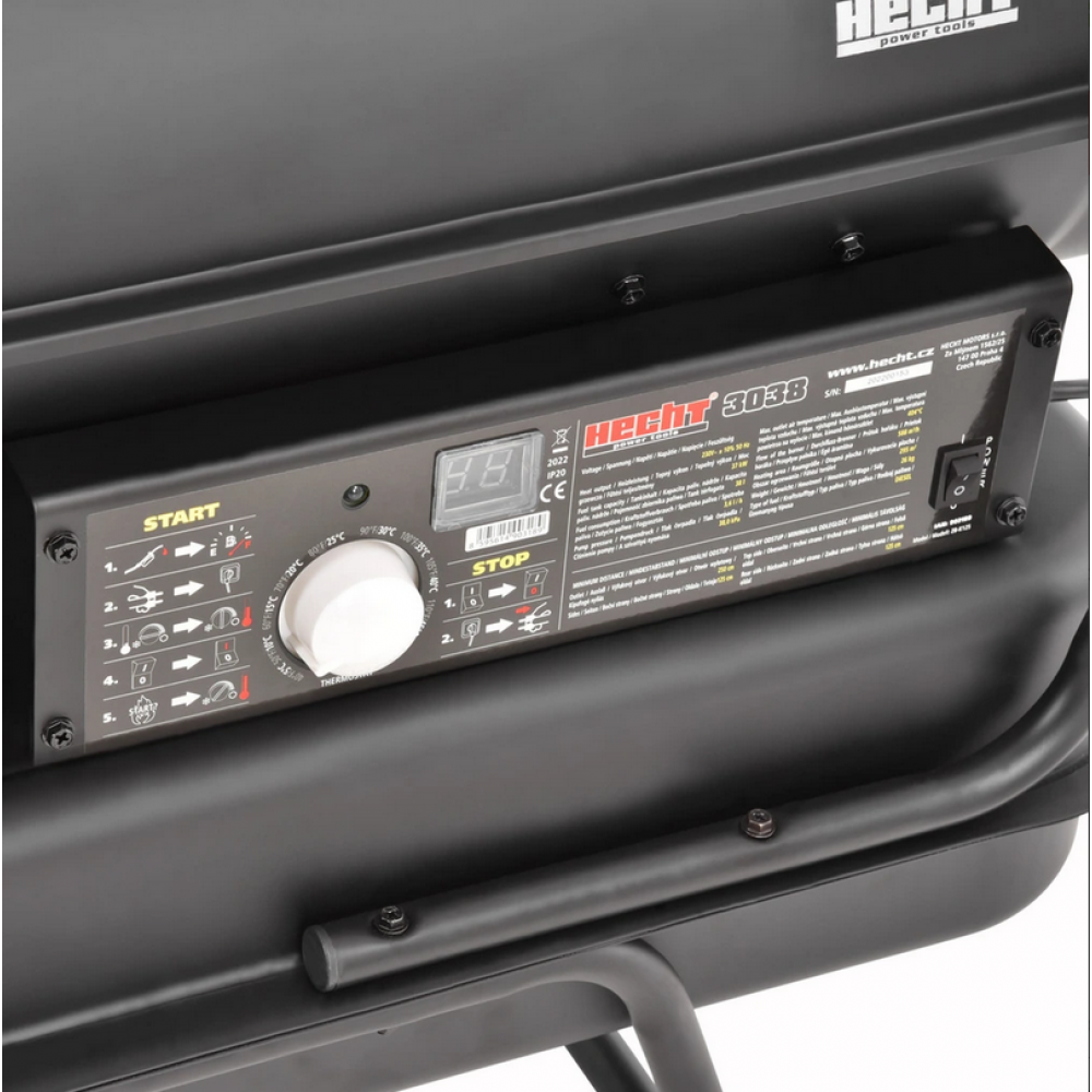 Дизельна теплова гармата HECHT 3038 - фото 3 Дизельна теплова гармата HECHT 3038 - фото 3