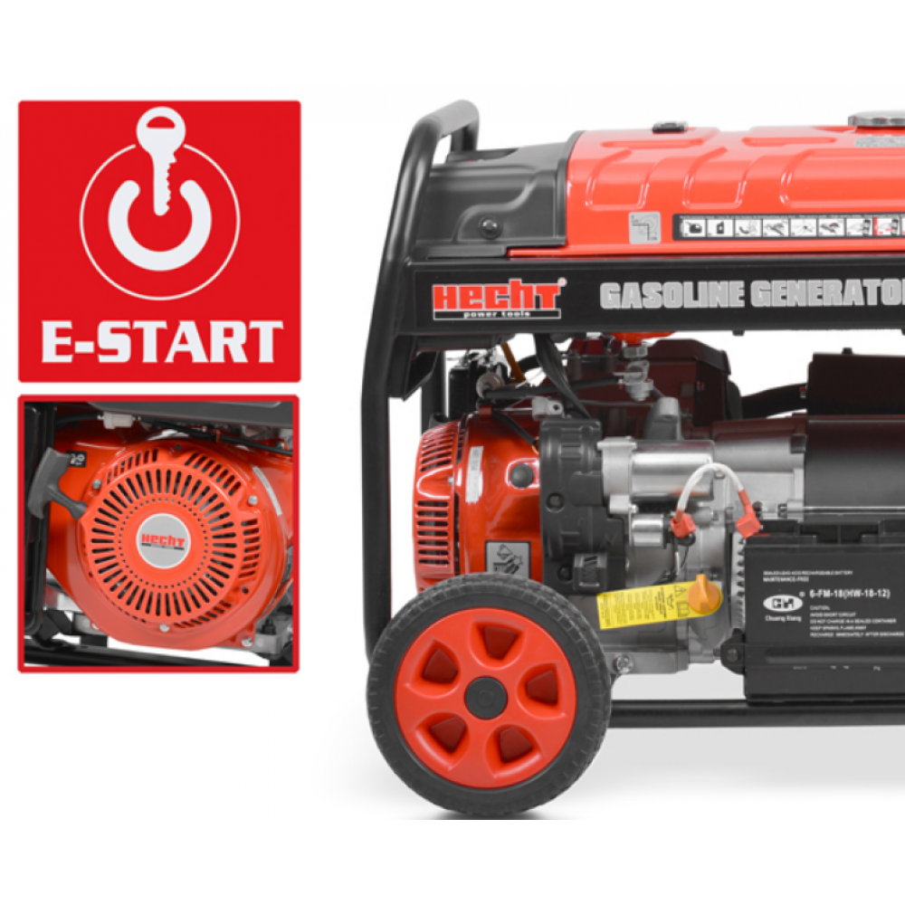 Генератор бензиновий трифазний HECHT GG 10000 - фото 3 Генератор бензиновий трифазний HECHT GG 10000 - фото 3