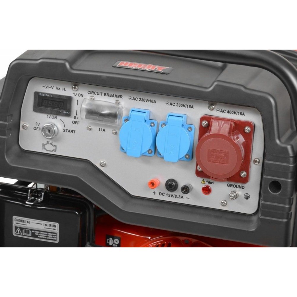 Генератор бензиновий трифазний HECHT GG 10000 - фото 8 Генератор бензиновий трифазний HECHT GG 10000 - фото 8