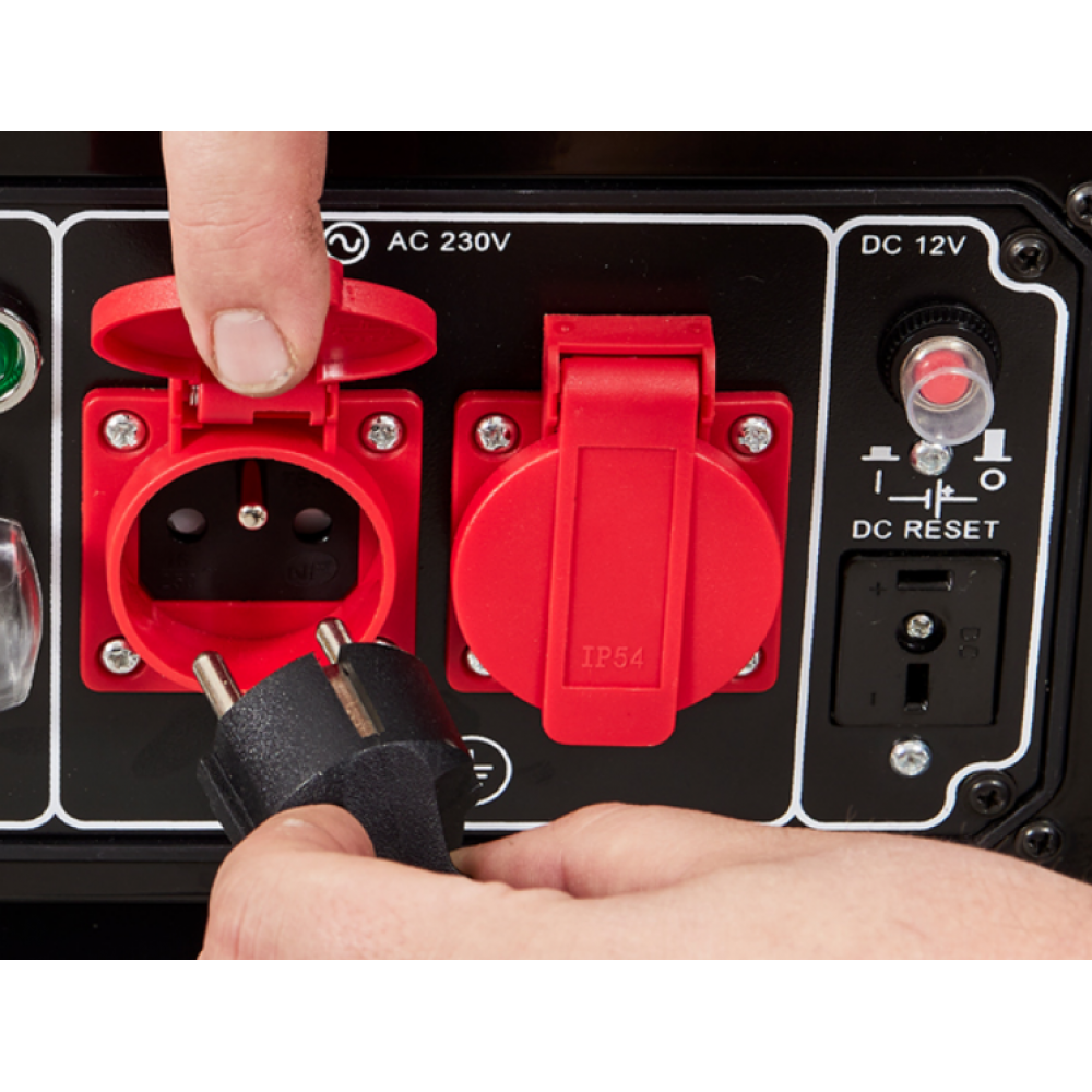 Генератор бензиновий однофазний HECHT GG 3300 - фото 8 Генератор бензиновий однофазний HECHT GG 3300 - фото 8