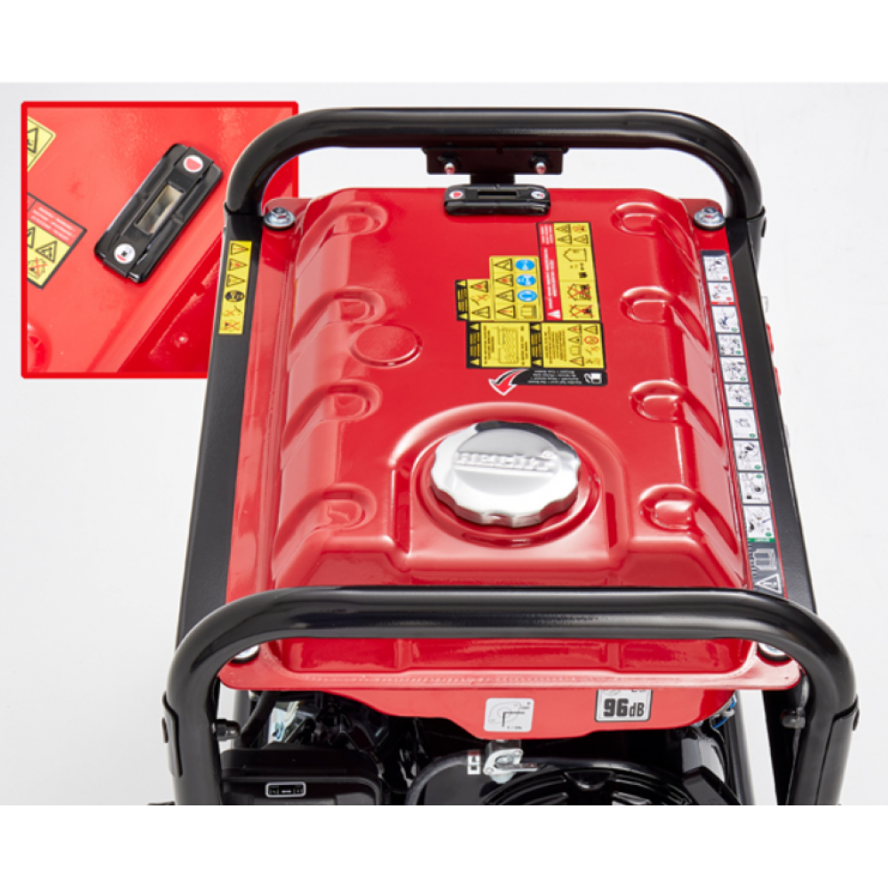 Генератор бензиновий однофазний HECHT GG 3300W - фото 23 Генератор бензиновий однофазний HECHT GG 3300W - фото 23