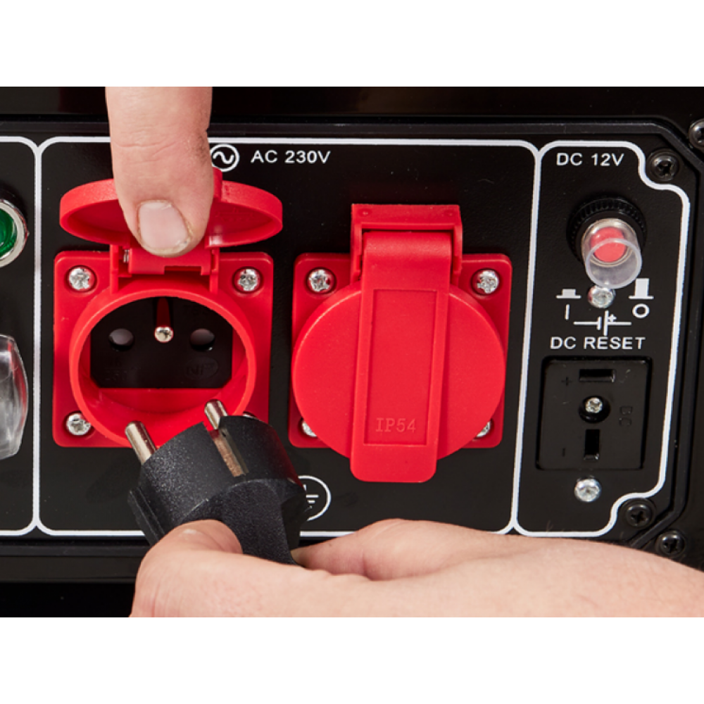 Генератор бензиновий однофазний HECHT GG 3300W - фото 22 Генератор бензиновий однофазний HECHT GG 3300W - фото 22