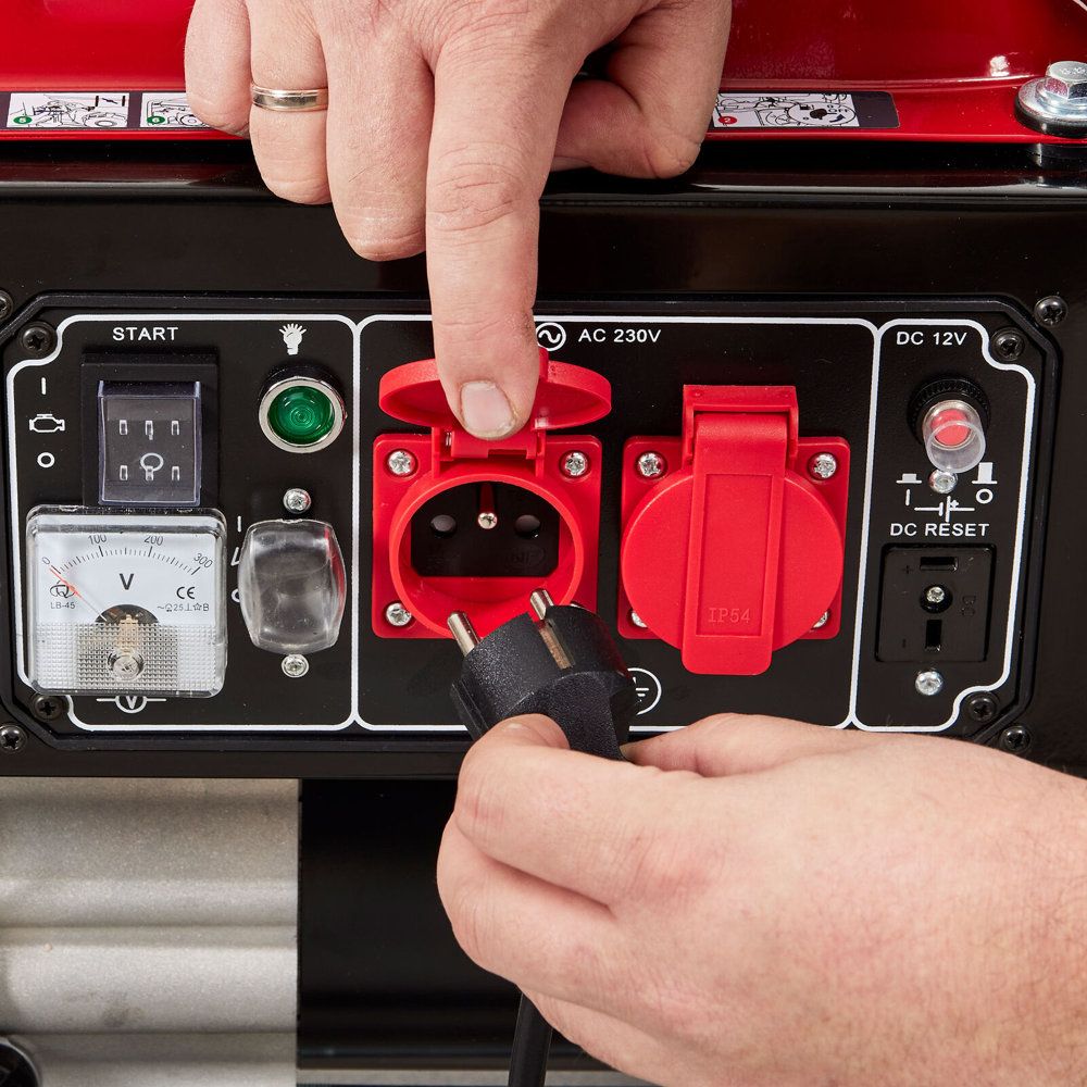 Генератор бензиновий однофазний HECHT GG 3300W - фото 5 Генератор бензиновий однофазний HECHT GG 3300W - фото 5