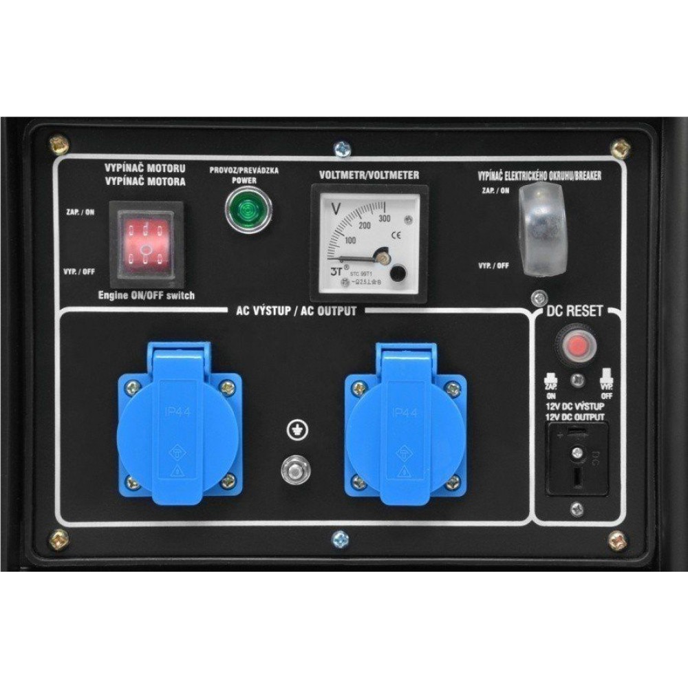 Генератор бензиновий однофазний HECHT GG 3300W - фото 2 Генератор бензиновий однофазний HECHT GG 3300W - фото 2