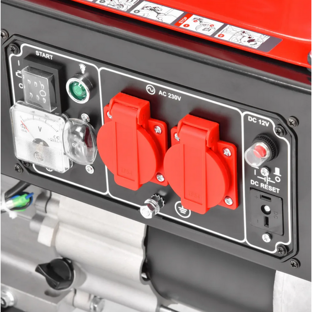 Генератор бензиновий однофазний HECHT GG 3300W - фото 12 Генератор бензиновий однофазний HECHT GG 3300W - фото 12