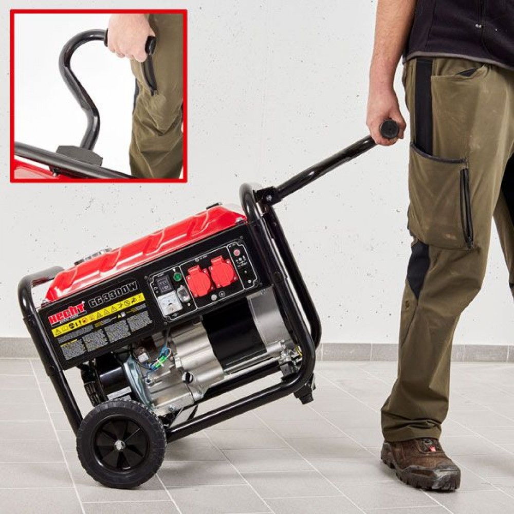 Генератор бензиновий однофазний HECHT GG 3300W - фото 11 Генератор бензиновий однофазний HECHT GG 3300W - фото 11