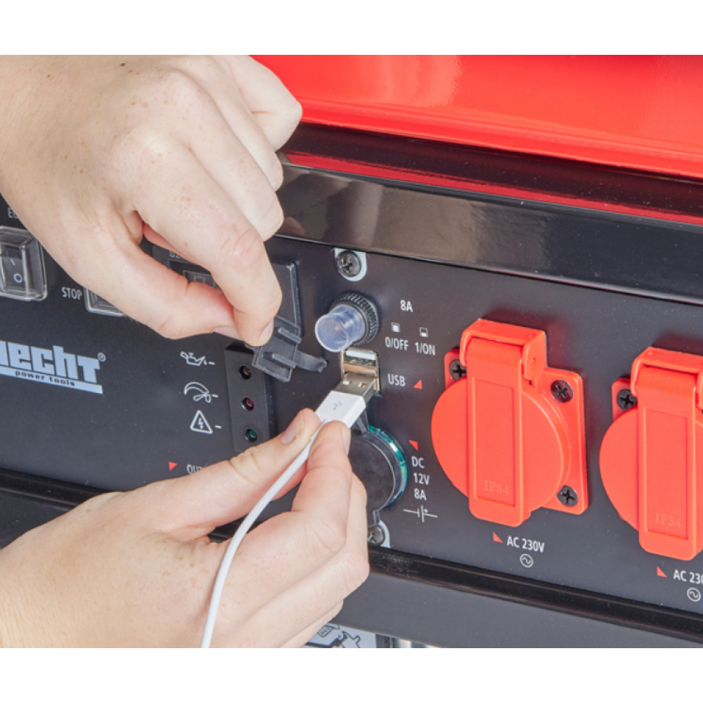 Генератор інверторний однофазний HECHT IG 3601 - фото 3 Генератор інверторний однофазний HECHT IG 3601 - фото 3