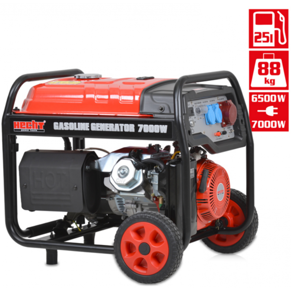 Генератор бензиновий трифазний HECHT GG 8000 - фото 11 Генератор бензиновий трифазний HECHT GG 8000 - фото 11