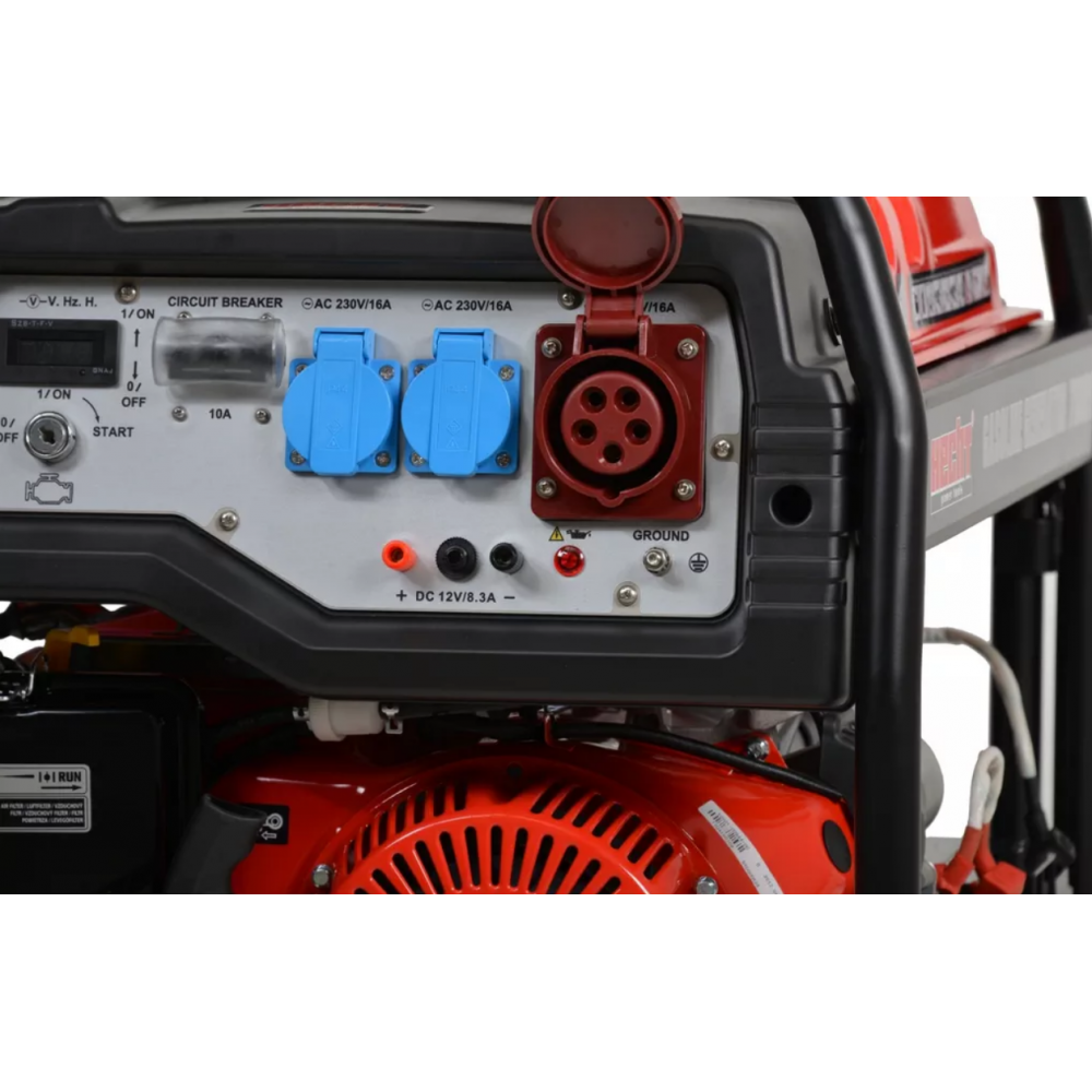 Генератор бензиновий трифазний HECHT GG 8000 - фото 8 Генератор бензиновий трифазний HECHT GG 8000 - фото 8