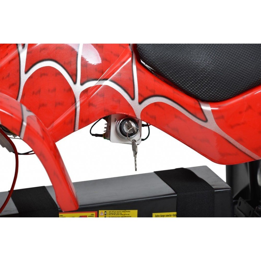 Квадроцикл на акумуляторній батареї HECHT 56100 RED - фото 3 Квадроцикл на акумуляторній батареї HECHT 56100 RED - фото 3