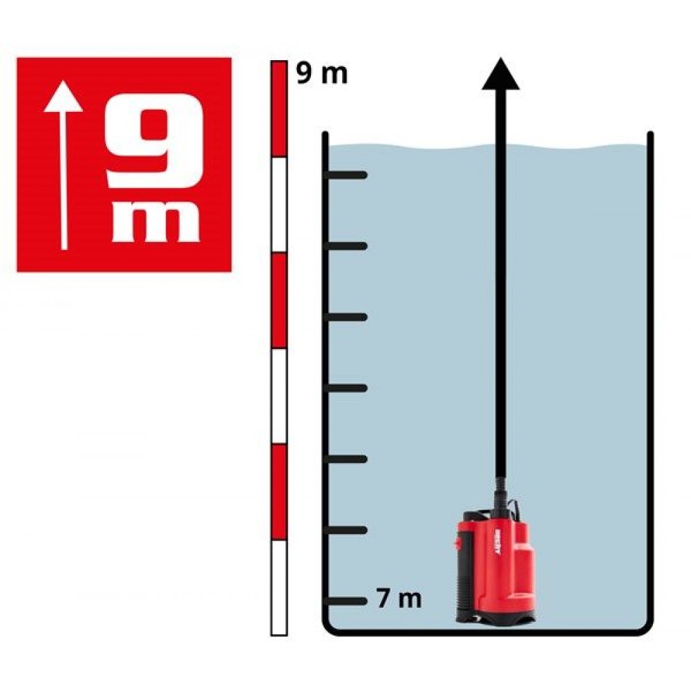Насос дренажний HECHT 3775 (HECHT3775) - фото 2 Насос дренажний HECHT 3775 (HECHT3775) - фото 2