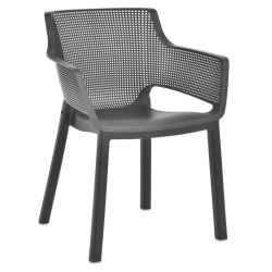 Садове крісло HECHT ELISA GRAPHITE CHAIR