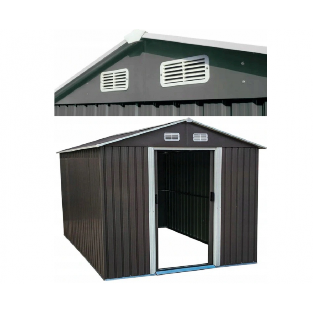 Садовий будинок металевий HECHT 8X8 PLUS - фото 4 Садовий будинок металевий HECHT 8X8 PLUS - фото 4