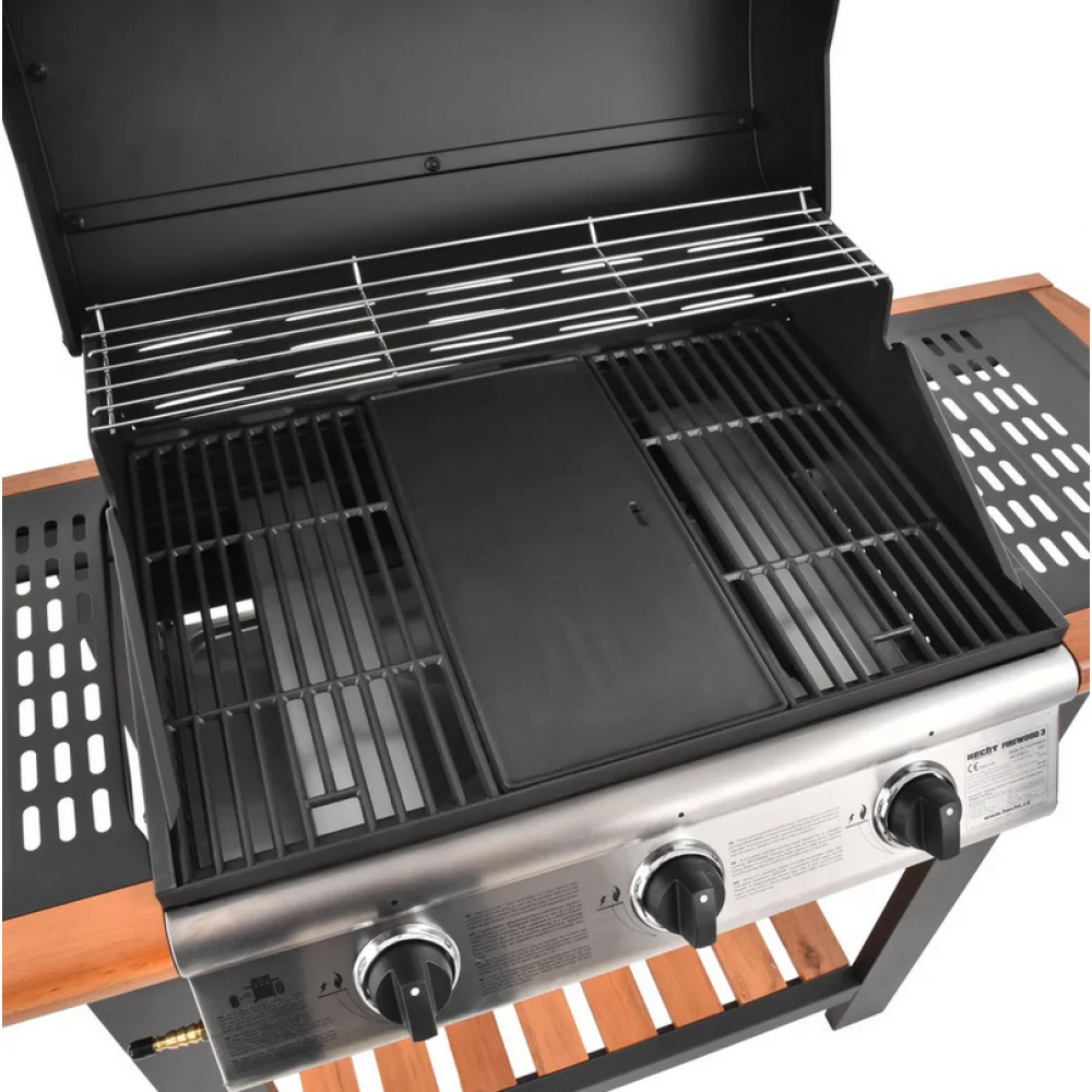 Садовий гриль вугільний HECHT FIREWOOD 3 - фото 5 Садовий гриль вугільний HECHT FIREWOOD 3 - фото 5