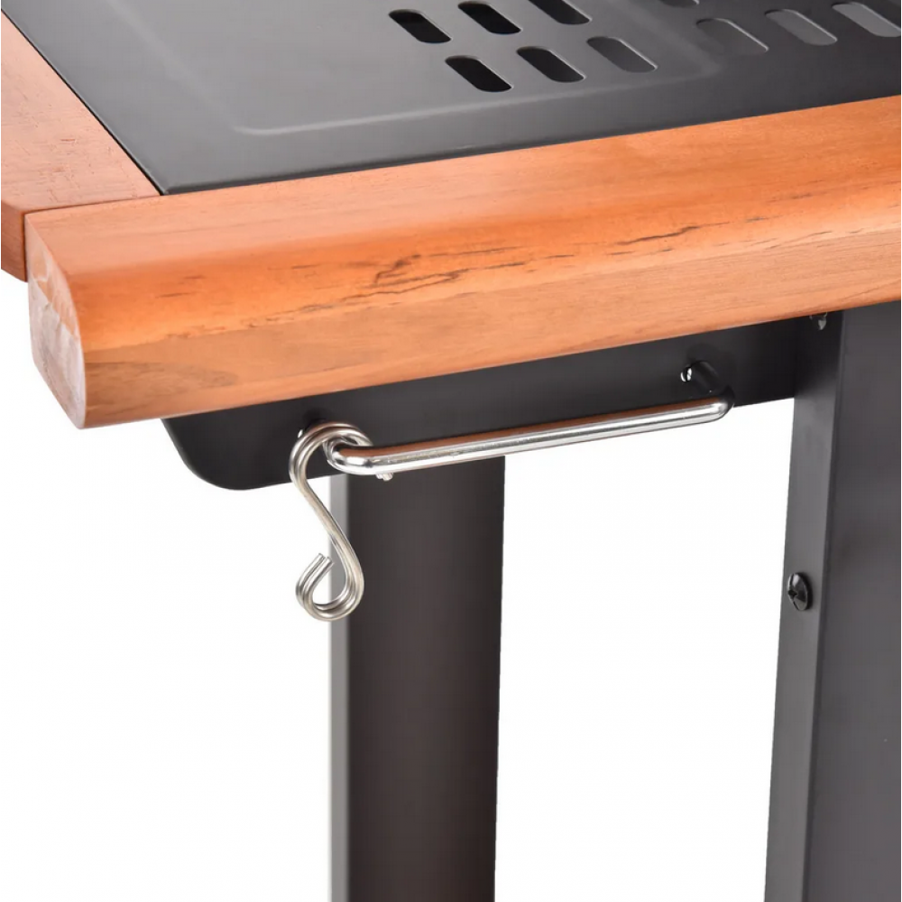 Садовий гриль вугільний HECHT FIREWOOD 3 - фото 3 Садовий гриль вугільний HECHT FIREWOOD 3 - фото 3