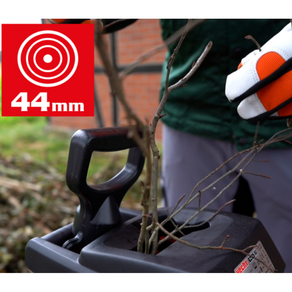 Садовий подрібнювач гілок HECHT 6285 XL SILENT - фото 6 Садовий подрібнювач гілок HECHT 6285 XL SILENT - фото 6