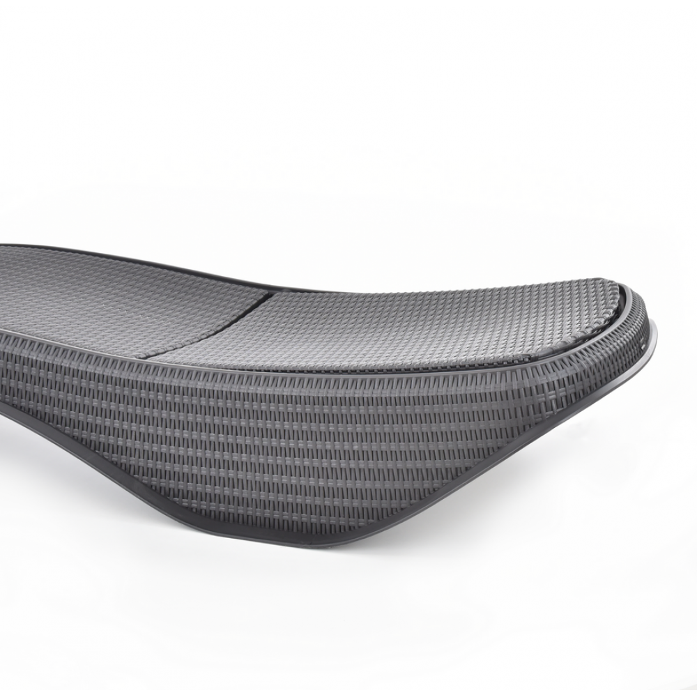 Шезлонг пластиковий HECHT PATONG GRAPHITE - фото 1 Шезлонг пластиковий HECHT PATONG GRAPHITE - фото 1