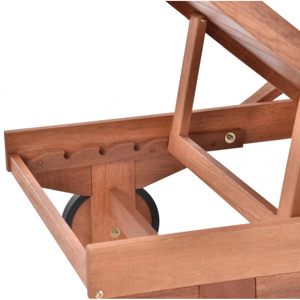 Шезлонг з полицею для журналів HECHT ERA - фото 5 Шезлонг з полицею для журналів HECHT ERA - фото 5