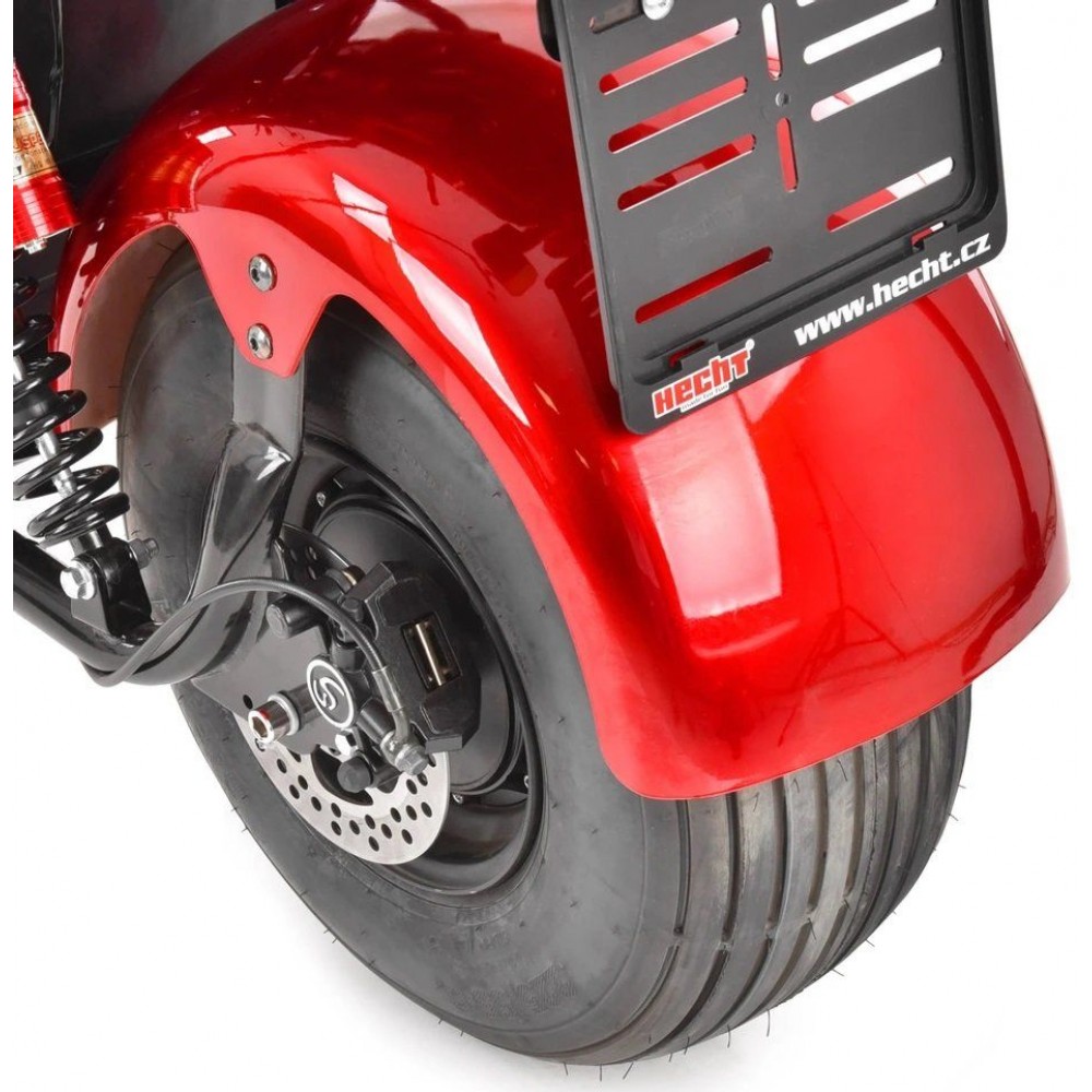 Скутер електричний HECHT COCIS RED - фото 3 Скутер електричний HECHT COCIS RED - фото 3