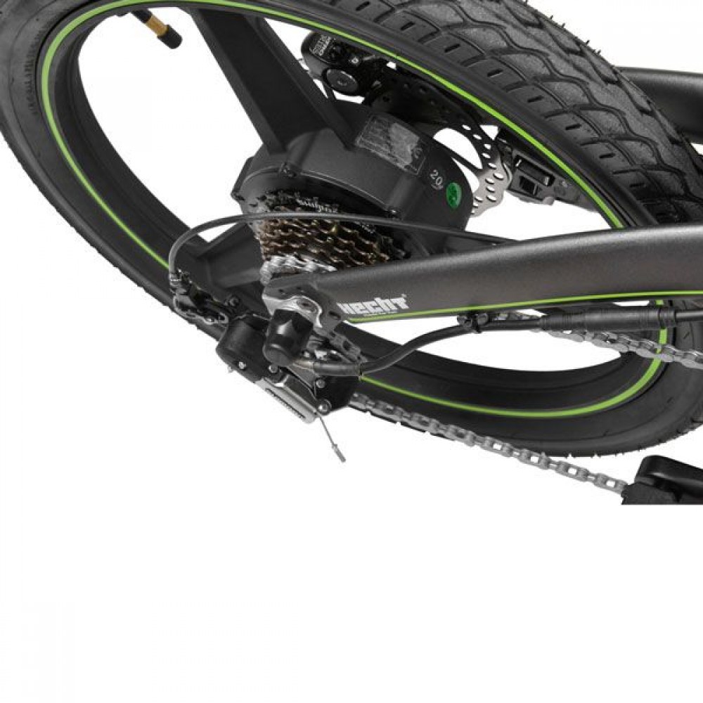 Велосипед на акумуляторній батареї HECHT COMPOS GRAPHITE - фото 4 Велосипед на акумуляторній батареї HECHT COMPOS GRAPHITE - фото 4