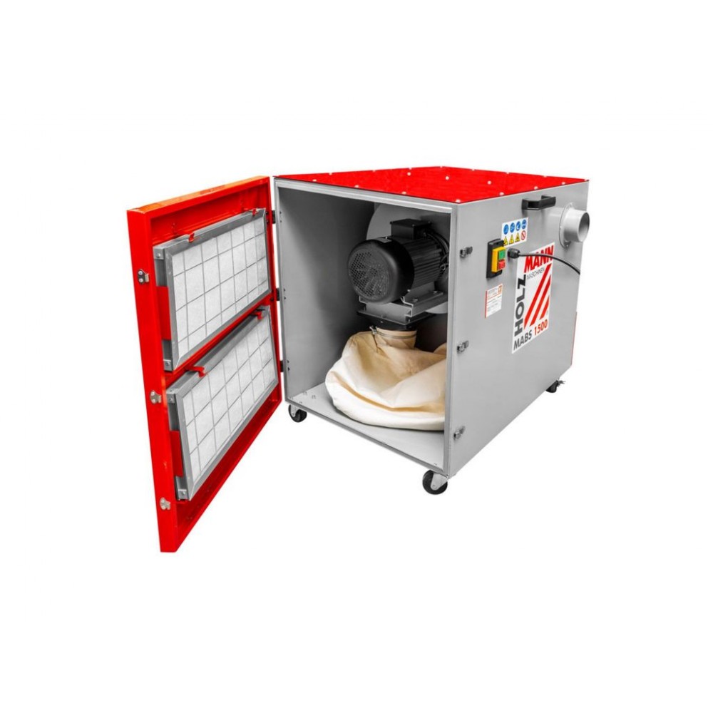 Аспіраційна установка для металевої стружки Holzmann MABS1500 - фото 1 Аспіраційна установка для металевої стружки Holzmann MABS1500 - фото 1