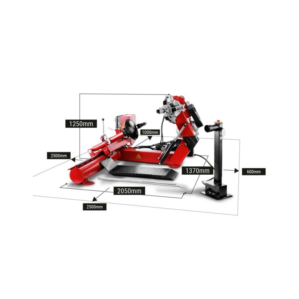 Балансувальний верстат REDATS WT-200 і шиномонтажний верстат MT-26 - фото 4 Балансувальний верстат REDATS WT-200 і шиномонтажний верстат MT-26 - фото 4