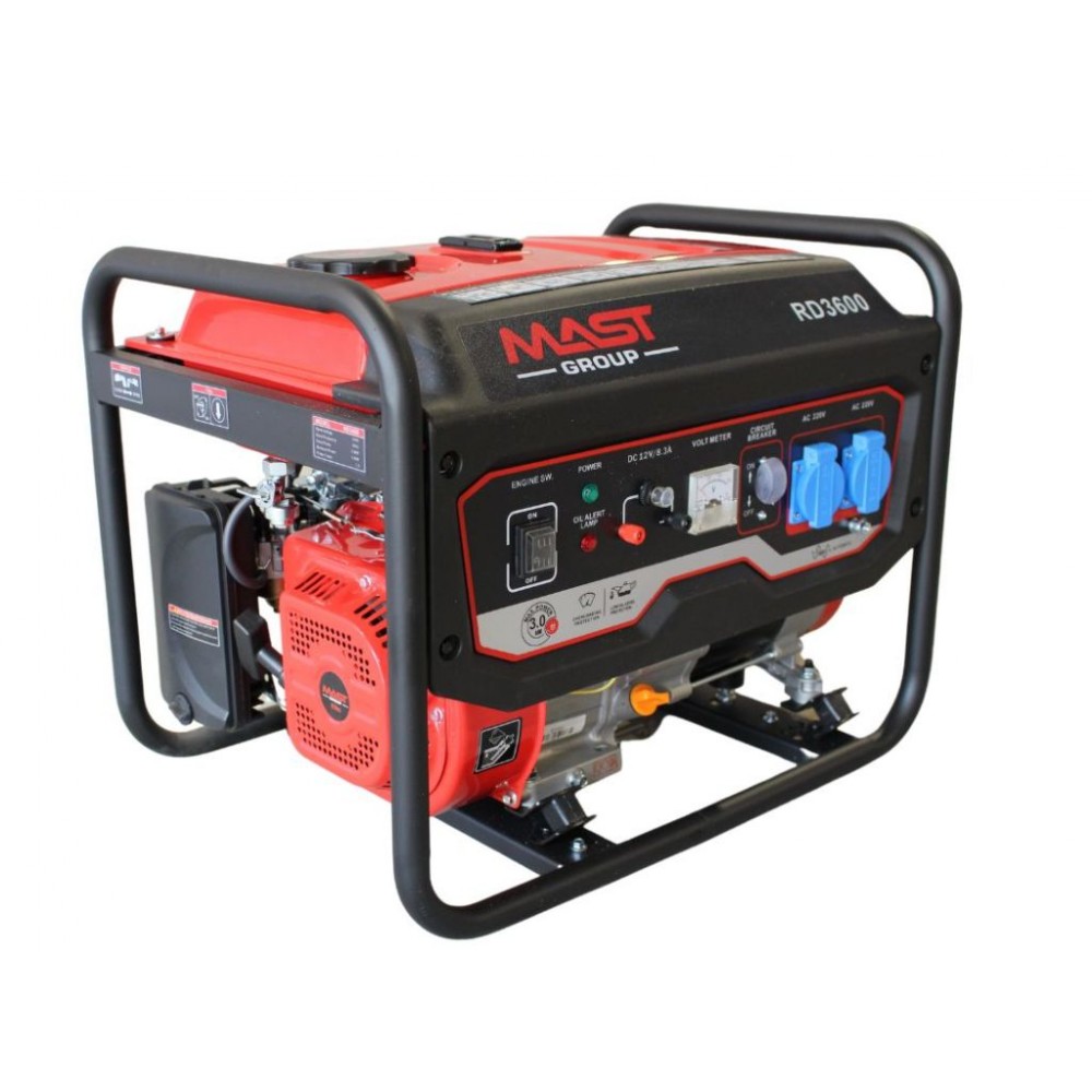 Бензиновий генератор MAST GROUP RD3600 + газова плитка Orcamp CK-505 + 4 газових картриджа 400 мл - фото 2 Бензиновий генератор MAST GROUP RD3600 + газова плитка Orcamp CK-505 + 4 газових картриджа 400 мл - фото 2