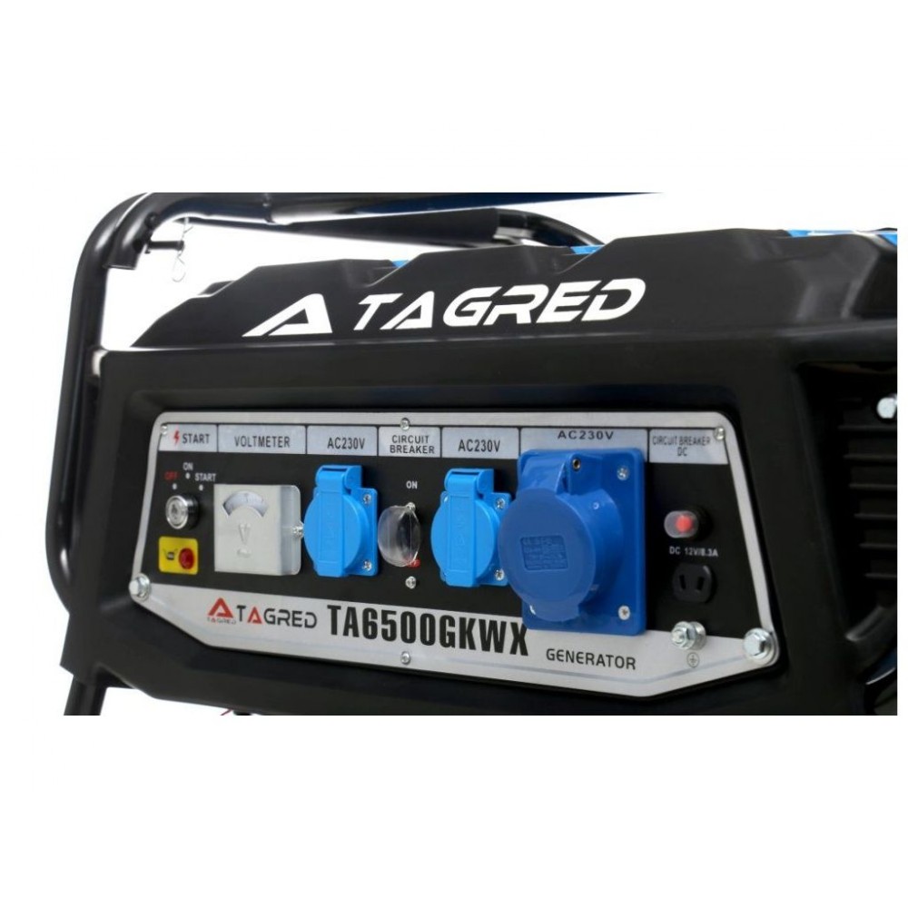 Бензиновий генератор TAGRED TA6500GKWX - фото 4