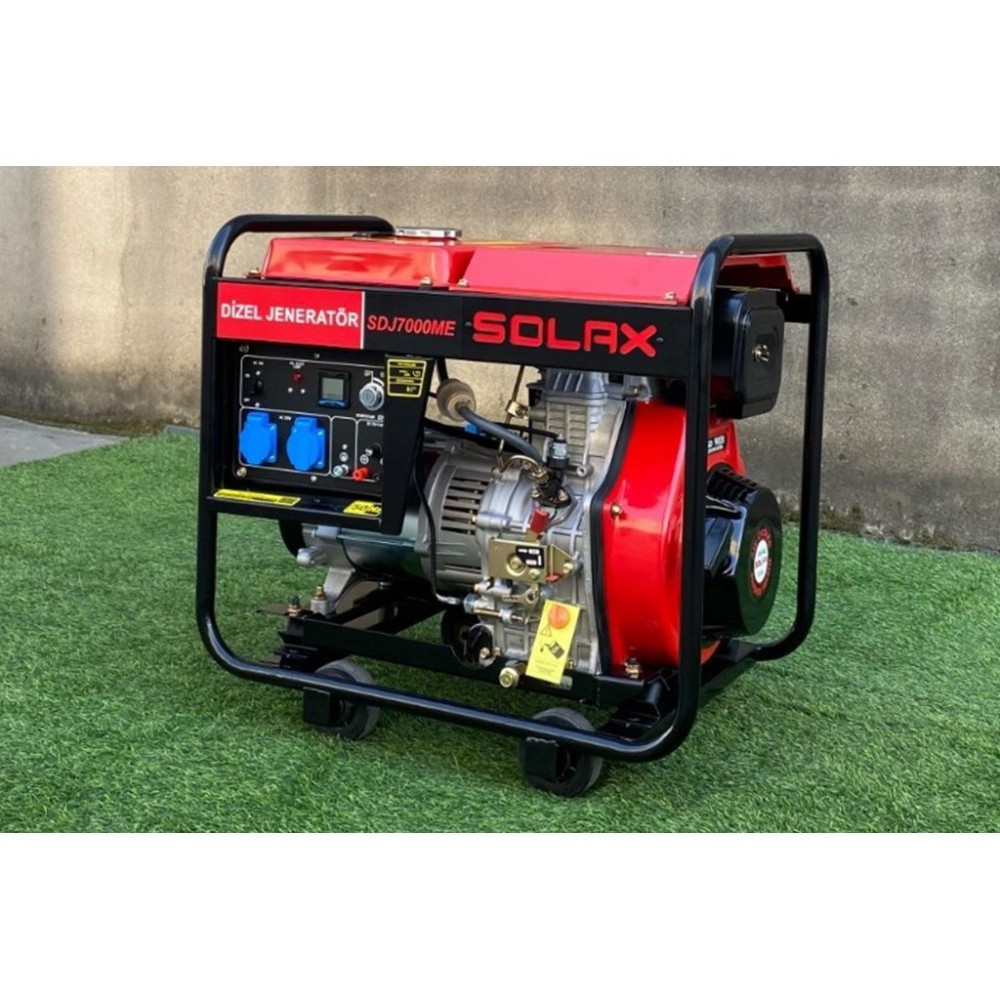Дизельний генератор SOLAX SDJ7000ME - фото 1 Дизельний генератор SOLAX SDJ7000ME - фото 1