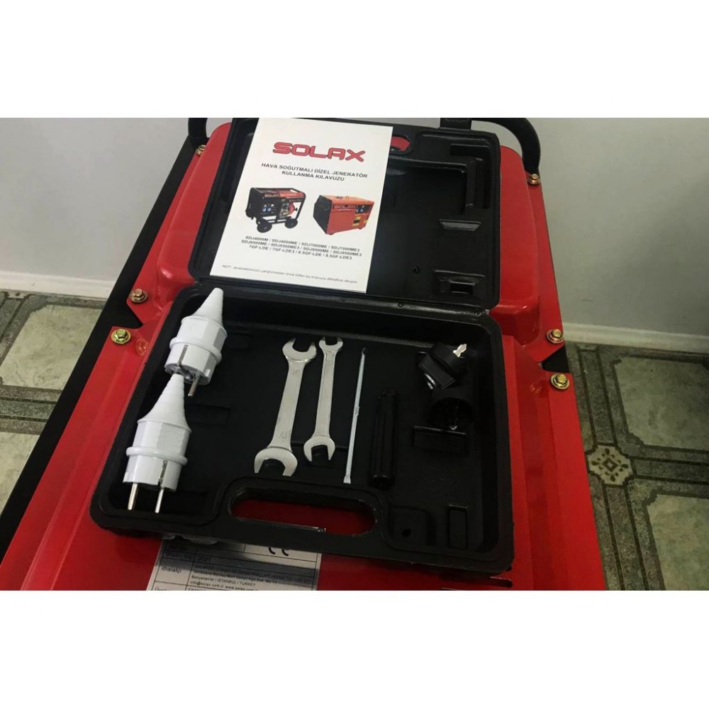 Дизельний генератор SOLAX SDJ7000ME - фото 17 Дизельний генератор SOLAX SDJ7000ME - фото 17