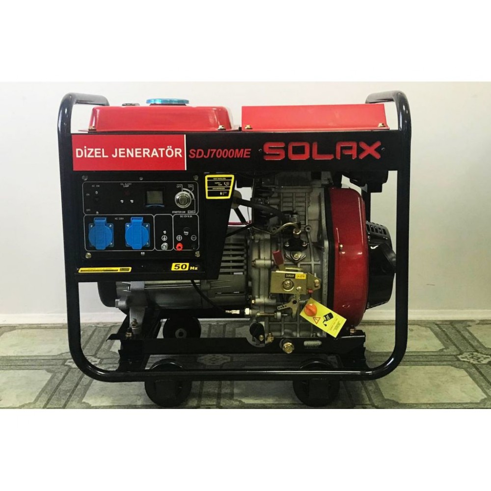 Дизельний генератор SOLAX SDJ7000ME - фото 3 Дизельний генератор SOLAX SDJ7000ME - фото 3