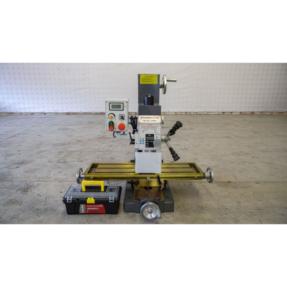 Фрезерний верстат CORMAK HK-25L Vario - фото 2 Фрезерний верстат CORMAK HK-25L Vario - фото 2