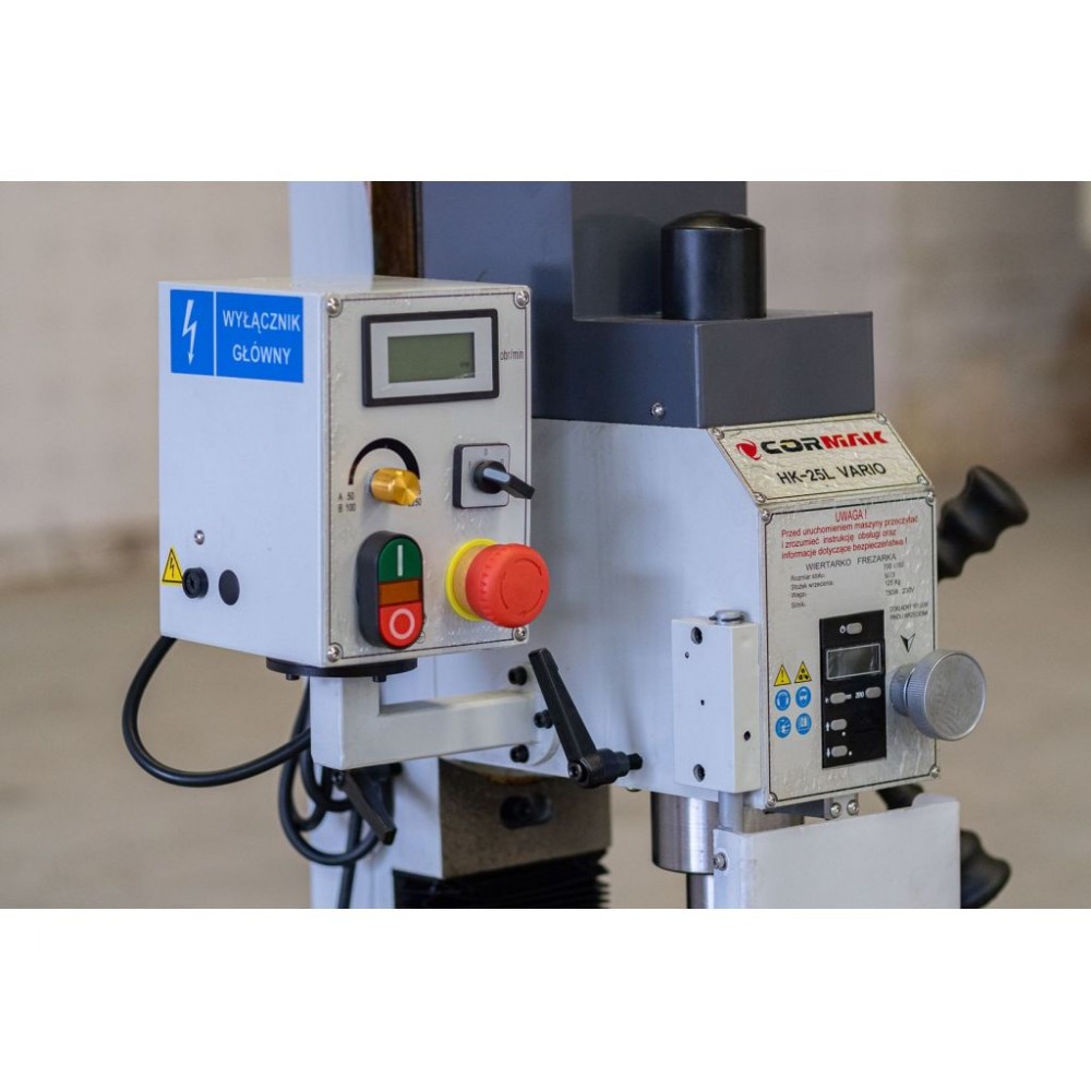Фрезерний верстат CORMAK HK-25L Vario - фото 5 Фрезерний верстат CORMAK HK-25L Vario - фото 5