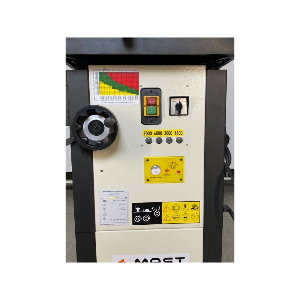 Фрезерний верстат по дереву MAST Holztechnik H-FV200 400V - фото 3 Фрезерний верстат по дереву MAST Holztechnik H-FV200 400V - фото 3