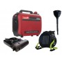 Інверторний генератор Tvardy T05015 + газова плитка Orcamp CK-505 + 4 газових картриджа 400 мл