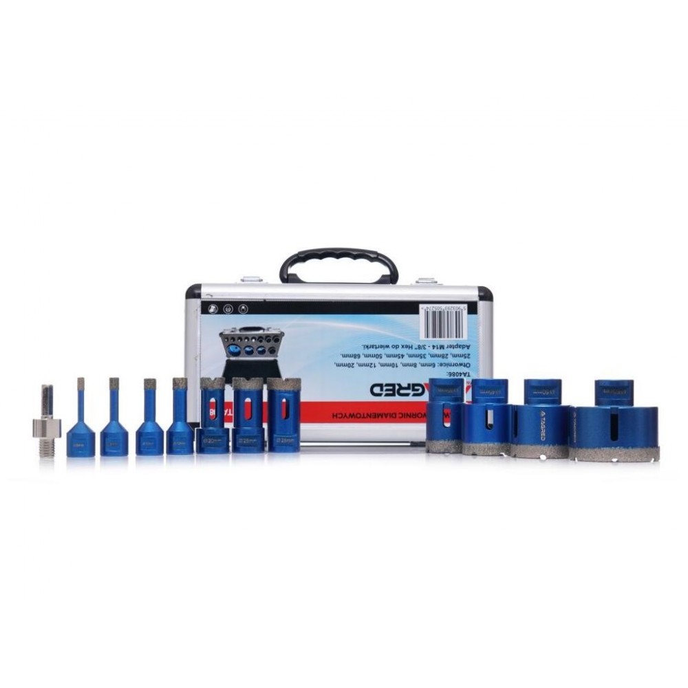 Кільцеві алмазні коронки TAGRED TA4086 - фото 4 Кільцеві алмазні коронки TAGRED TA4086 - фото 4