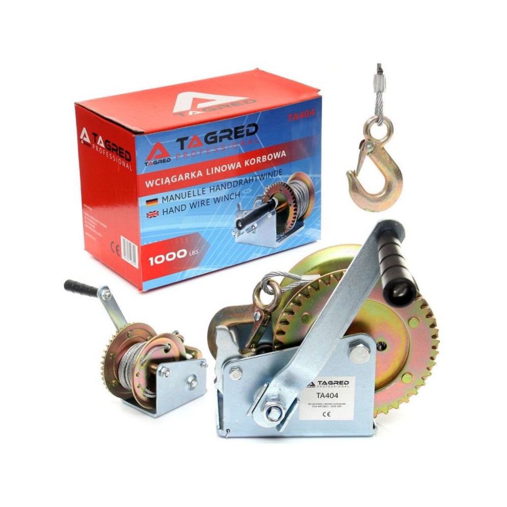 Кривошипна лебідка TAGRED TA404