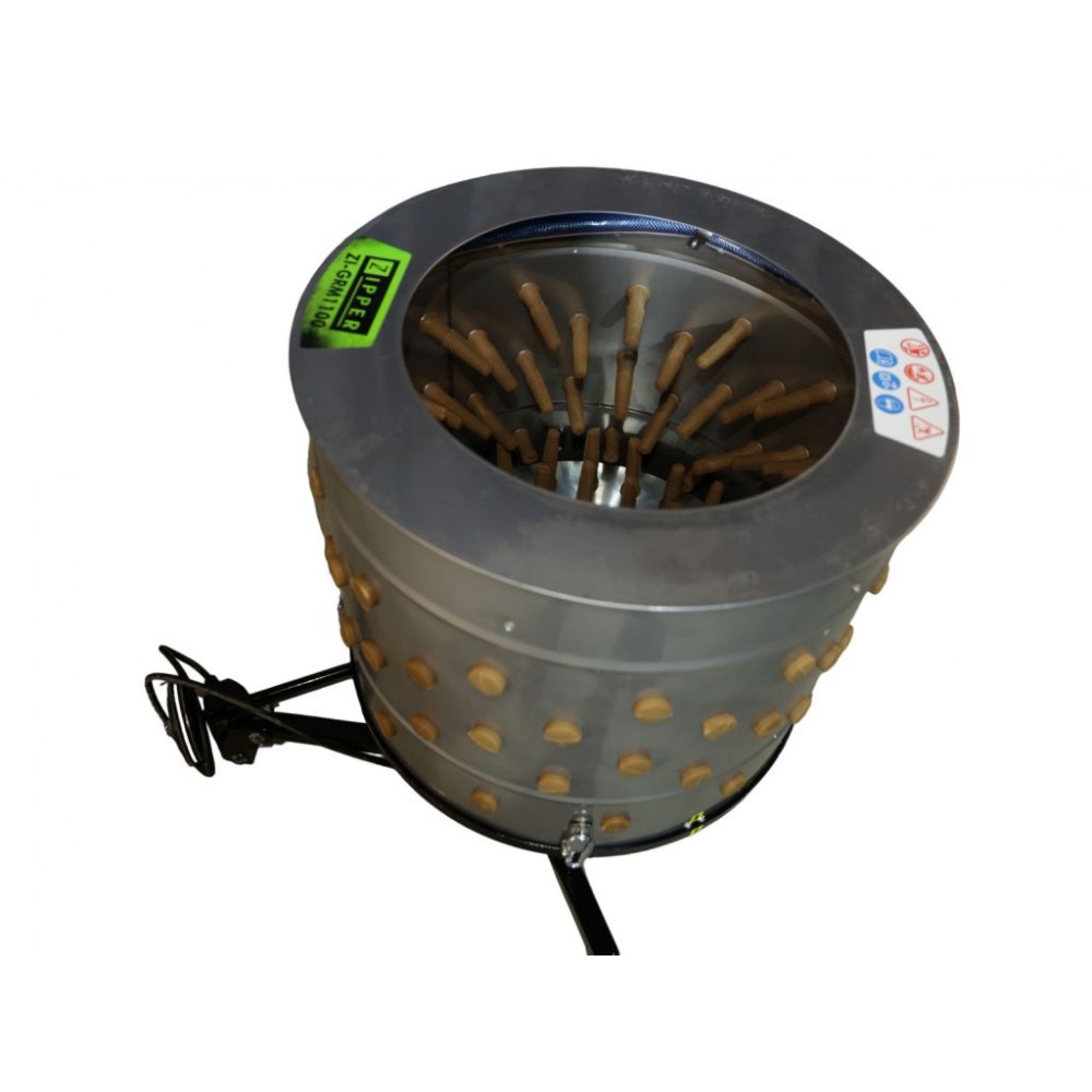 Машина для зняття пір`я Zipper ZI-GRM1100 - фото 4 Машина для зняття пір`я Zipper ZI-GRM1100 - фото 4