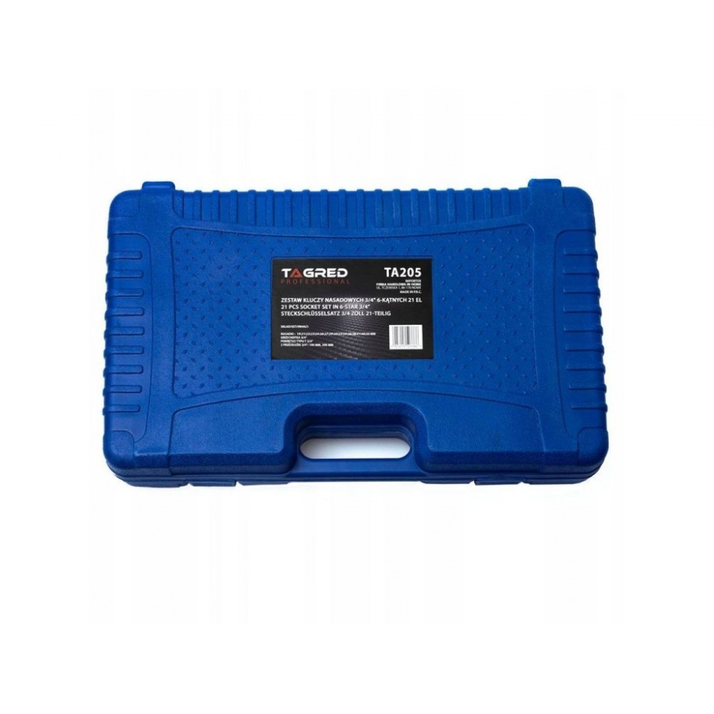 Набір інструментів, 21 шт TAGRED TA205 - фото 4