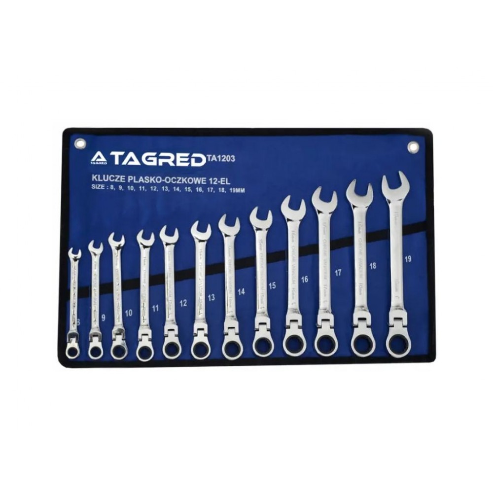 Набір ключів комбінованих, 12 шт TAGRED TA1203 - фото 5