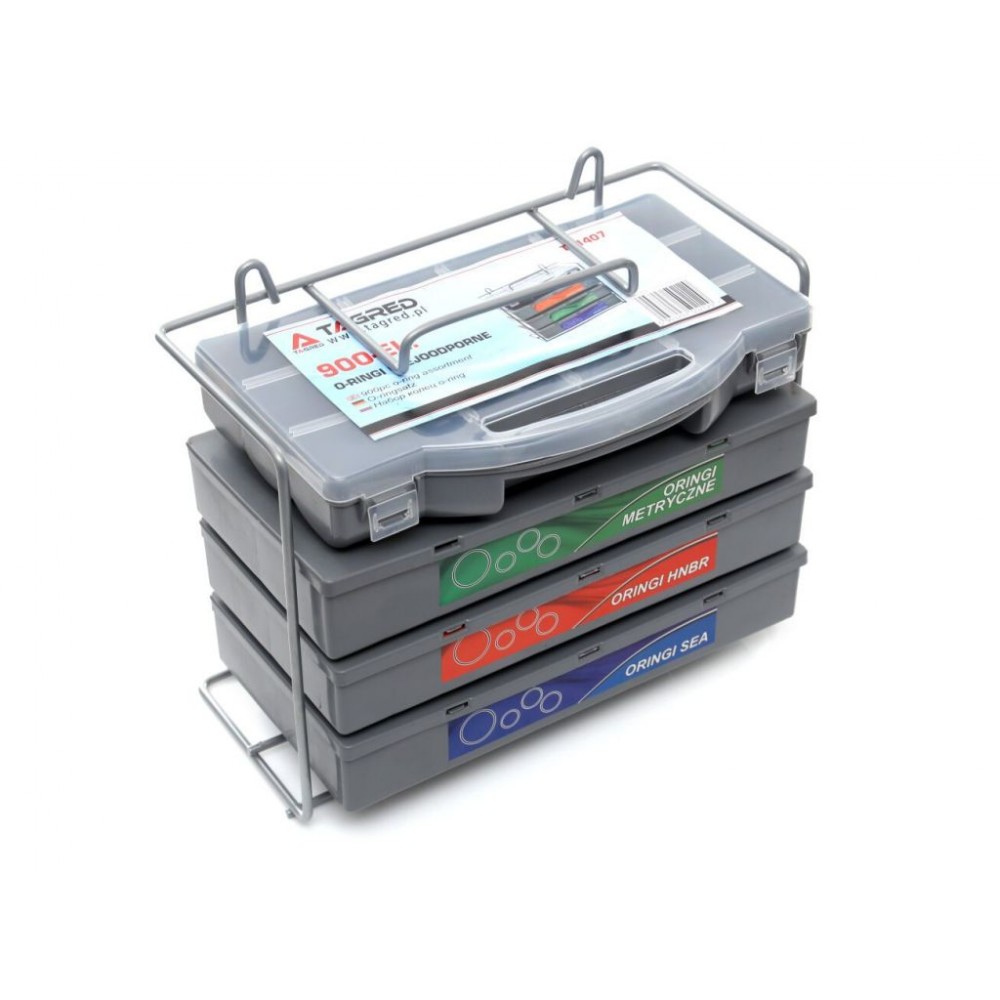 Набір метричних ущільнюючих кілець, HNBR, резинових прокладок, O-ring TAGRED TA1407 - фото 1