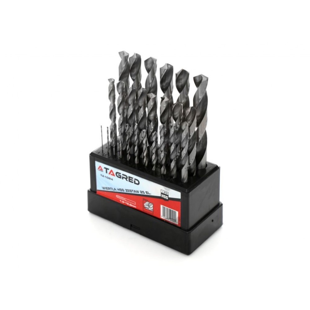 Набір свердл по металу TAGRED TA1024, 25 шт - фото 2