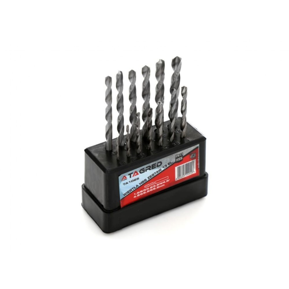 Набір свердл по металу TAGRED TA1025, 13 шт - фото 1