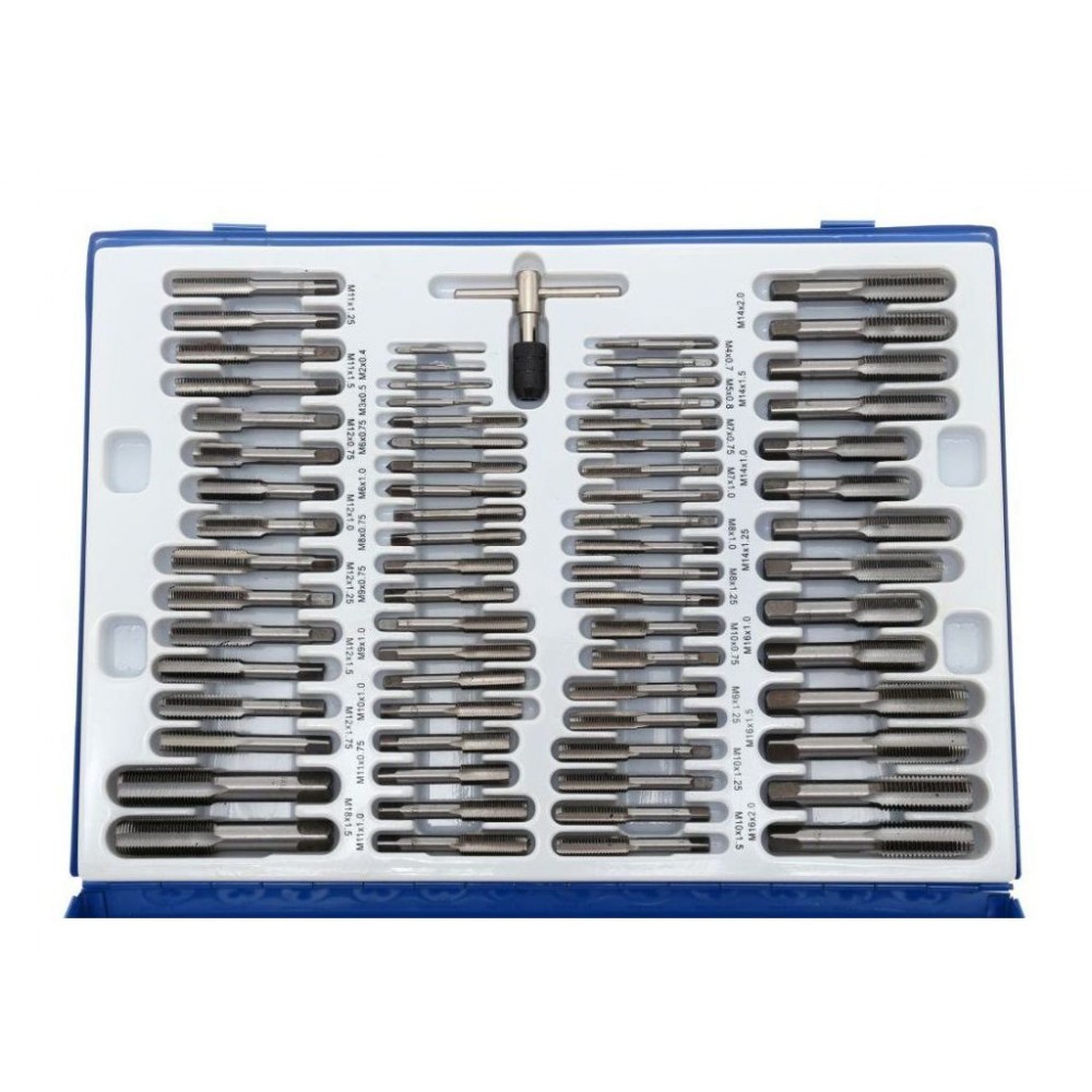 Набір плашок, мітчиків і калібраторів TAGRED TA4016, 110 шт - фото 3