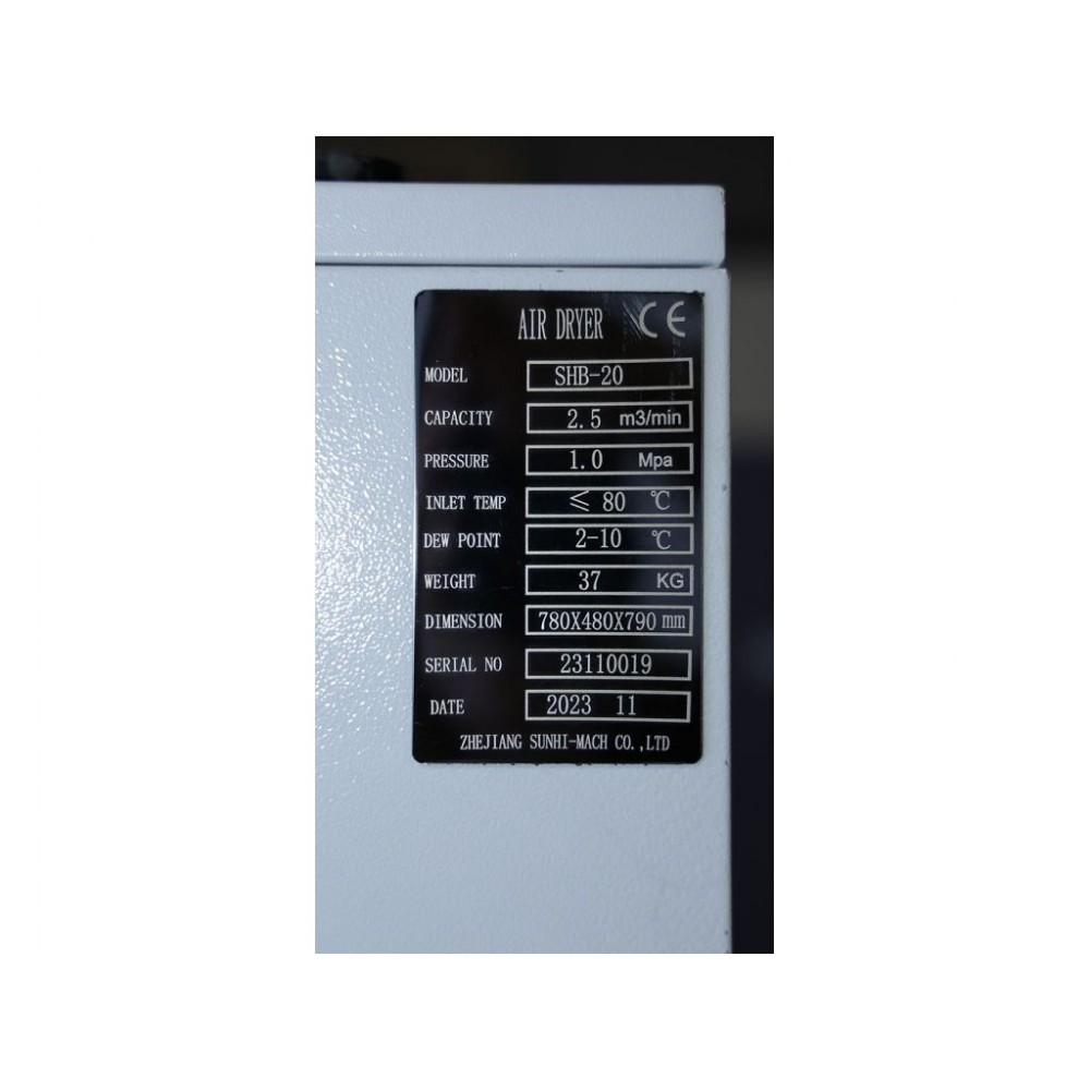 Осушувач стисненого повітря Mast SHB-20 - фото 6 Осушувач стисненого повітря Mast SHB-20 - фото 6