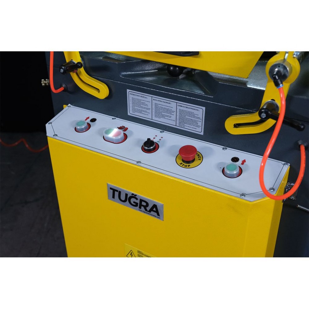 Напівавтоматична пила торцювання для різання алюмінію Tugra Makina AC 400 - фото 2 Напівавтоматична пила торцювання для різання алюмінію Tugra Makina AC 400 - фото 2