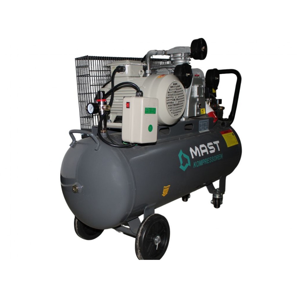 Поршневий компресор MAST TA65/100L 400V 12.5BAR - фото 14 Поршневий компресор MAST TA65/100L 400V 12.5BAR - фото 14