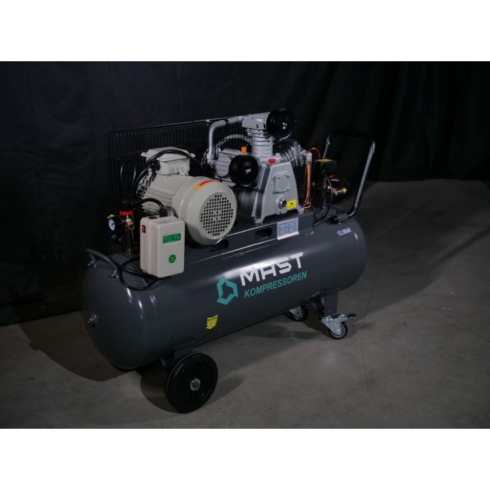 Поршневий компресор MAST TA65/100L 400V 12.5BAR - фото 8 Поршневий компресор MAST TA65/100L 400V 12.5BAR - фото 8